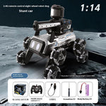 2.4G RC Stunt Car 8-Wheel Transforming Off-Road Climbing Drift Vehicle Remote Control Toy