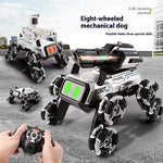 2.4G RC Stunt Car 8-Wheel Transforming Off-Road Climbing Drift Vehicle Remote Control Toy