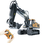 1044 2.4G Remote Control Tracked Excavator 1:20 Scale 11 Channel Construction Vehicle Toy Gift for Kids