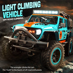 ZLL SG206PRO Brushed Motor RC Rock Crawler 1 / 20 Scale 4WD Off Road Vehicle with LED Light High Speed Car Toy, Single Battery