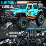 ZLL SG206PRO Brushed Motor RC Rock Crawler 1 / 20 Scale 4WD Off Road Vehicle with LED Light High Speed Car Toy, Single Battery