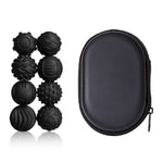 8 Pcs/Set Magnetic Sensory Balls Silicone Anti-Anxiety Stress Relief Toy Gift with Storage Case