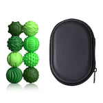 8 Pcs/Set Magnetic Sensory Balls Silicone Anti-Anxiety Stress Relief Toy Gift with Storage Case