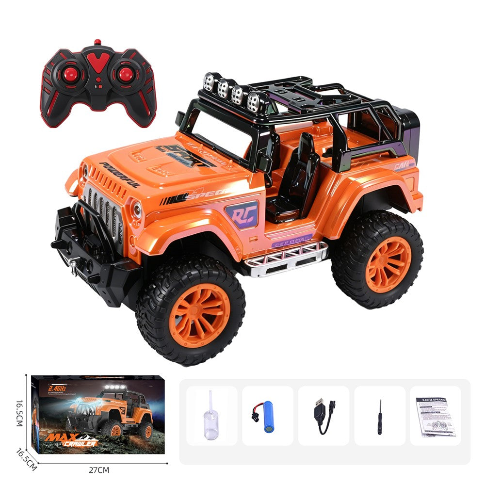 Off-Road RC Car Water Spray 2.4GHz Remote Control Vehicle Toy for Kids