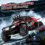 C35 1:18 RC Terrängfordon med 1 Batteri 4WD 2.4GHz 28-30km/h LED-lampor för terrängkörning