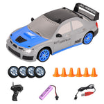 RC Driftbil 1/24 2,4 GHz 4-hjuls fjärrstyrd racingbil för barn, pojke, leksak (klassisk version)