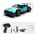 1:24 2.4G Remote Control Racing Car Toy High Speed Drift RC Vehicle Model