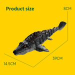 4DRC 4D-S11 2.4G Remote Control Mosasaur Shape RC Boat Water Spraying Toy with Camera, with 1 Battery
