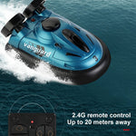 777-580 Mini RC Hovercraft Electric Speedboat Boy Toy 2.4G Waterproof RC Boat