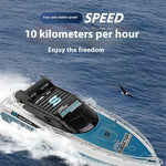 777-582 2.4G RC Submarine Model Mini Speed Boat Simulation Remote Control Aircraft Carrier Toy