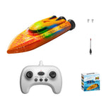 826 2.4G Remote Control Mini Boat Electric Stunt RC Speedboat with LED Light Children Toy Gift