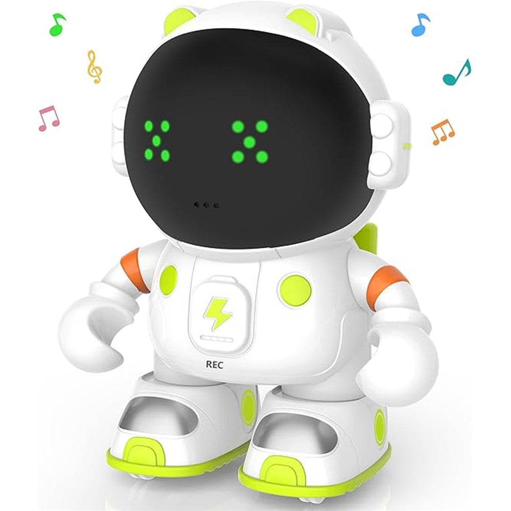 AT100 Smart Robot Toy Interactive Voice Controlled Astronaut Toy with Touch Sensors  /  Recording Function for Kids