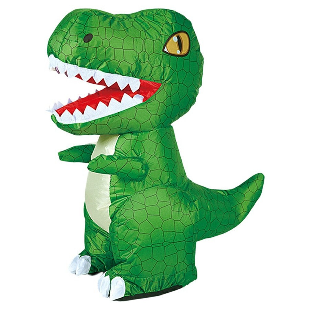 SJL7616 Uppblåsbar Dinosaurie 2.4G Trådlös Fjärrkontroll Elektrisk Tyrannosaurus Rex Barnleksak med Musik