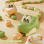 QC-2020Y Electric Remote Control Snake Game USB Rechargeable Interactive Toy for Kids