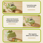 QC-2020Y Electric Remote Control Snake Game USB Rechargeable Interactive Toy for Kids