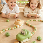 QC-2020Y Electric Remote Control Snake Game USB Rechargeable Interactive Toy for Kids