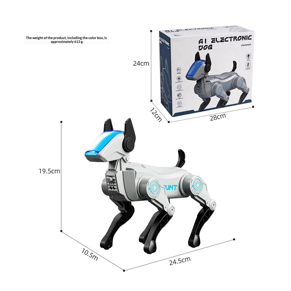 2629-T41A AI Voice Activated Robotic Dog 2.4GHz Remote Control Robot Toy for Kids