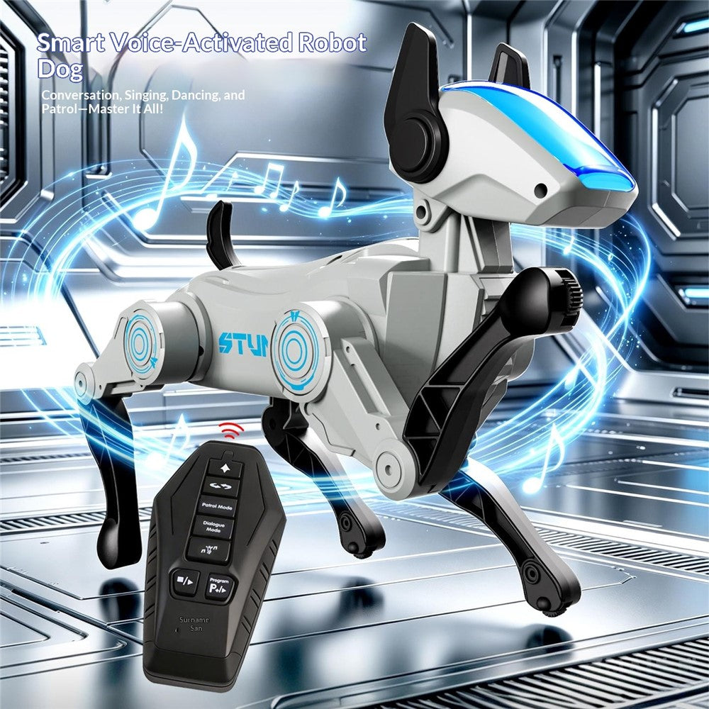 2629-T41A AI Voice Activated Robotic Dog 2.4GHz Remote Control Robot Toy for Kids
