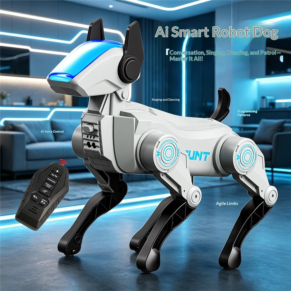 2629-T41A AI Voice Activated Robotic Dog 2.4GHz Remote Control Robot Toy for Kids