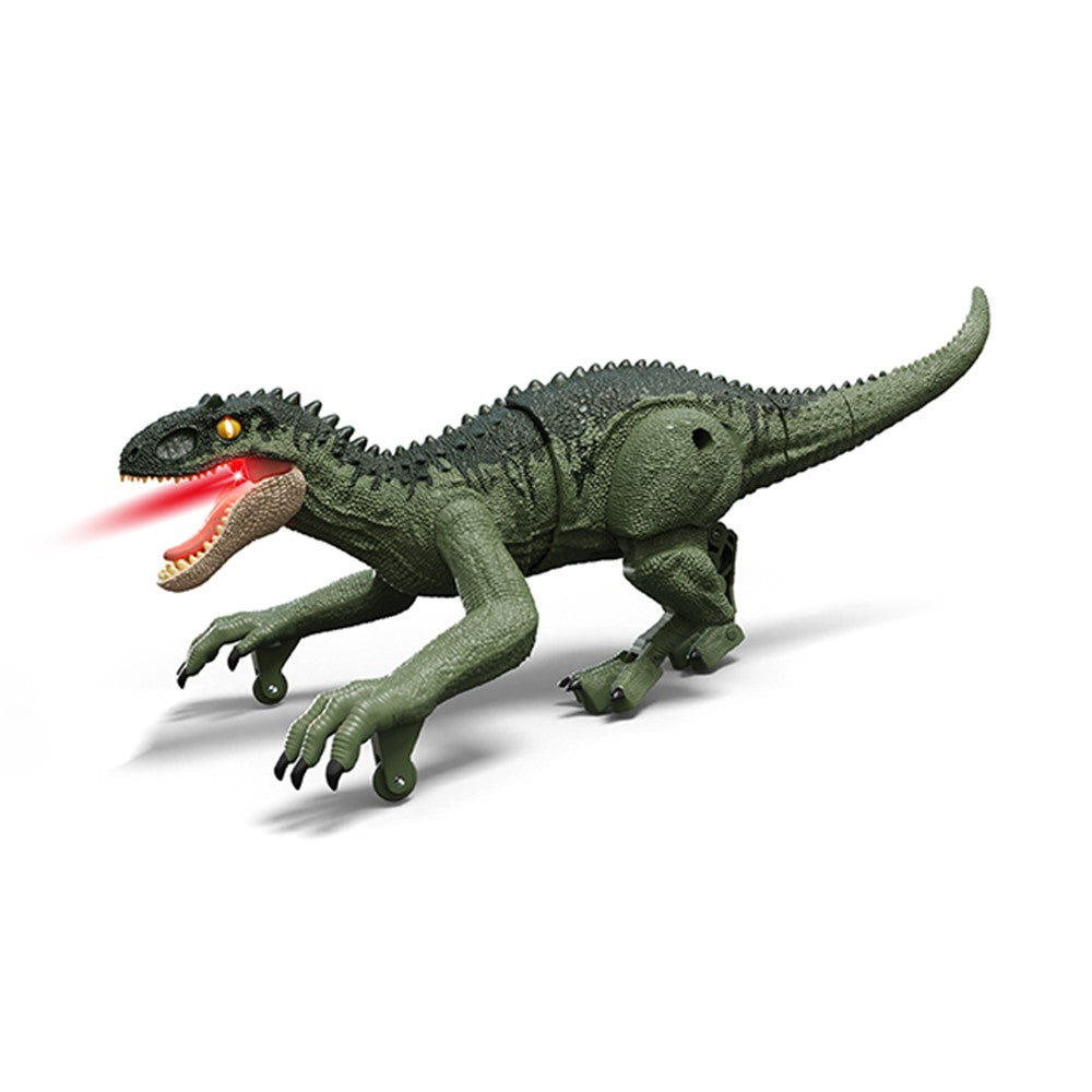 SM016S Children 2.4G Walking Dinosaur Toy with Sound, Light Simulation Mini Electric RC Dinosaur Model Toys
