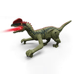 SM016S 2.4G-vandrande dinosaurieleksak för barn med ljud och ljussimulering, mini elektrisk RC-dinosauriemodell