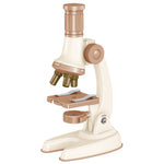 C2501 Children Calibrated 1200X Microscope Educational Toy STEM Optical Science Kit for Biology Experiments