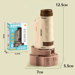 2509 Children Calibrated 180X Microscope with Base Handheld Portable STEM Optical Microscope Educational Toy