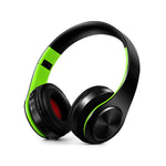 Sammenfoldeligt HIFI Stereo Bærbart Komfortabelt Bluetooth-kompatibelt Trådløst Stereo Headset
