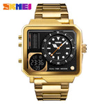 SKMEI Men Dual Display Sport Watch Stopwatch Alarm Digital Watch