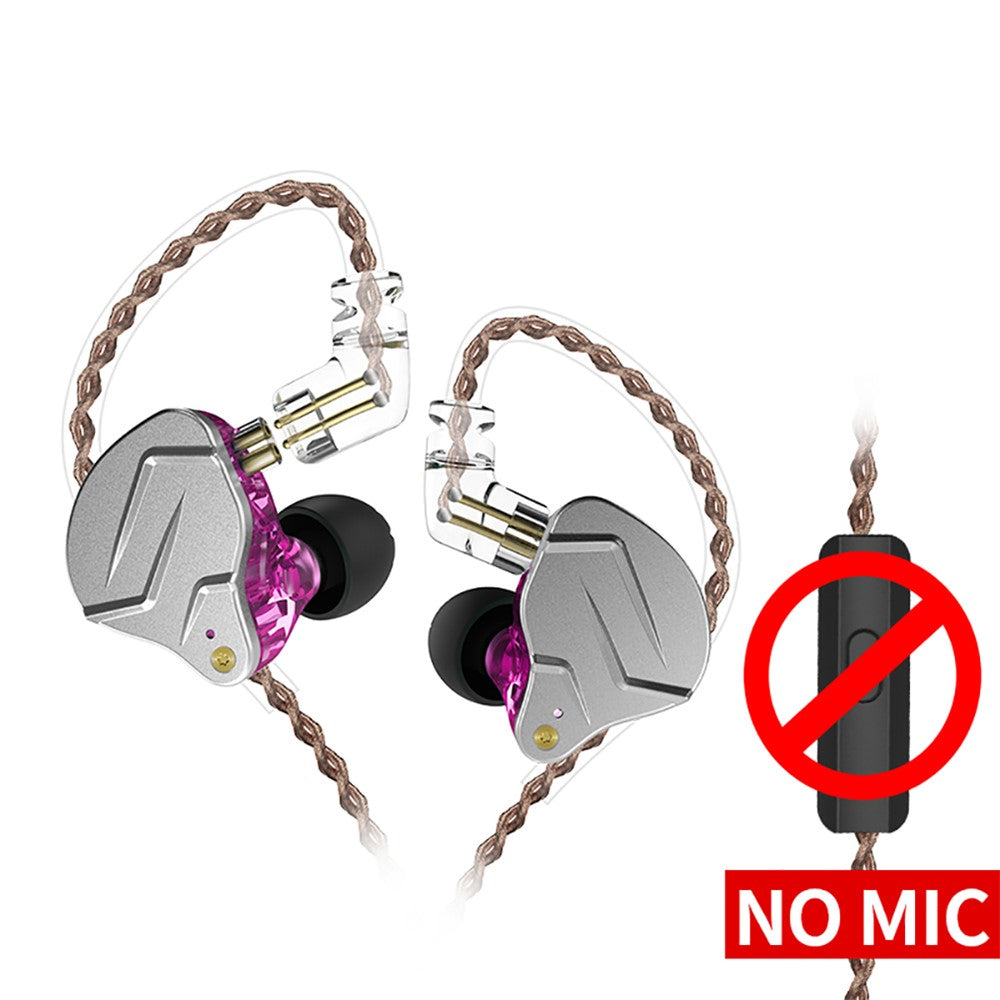 KZ-ZSN Pro In-ear Bass Metal Music Sporthörlurar utan mikrofon (standardversion)