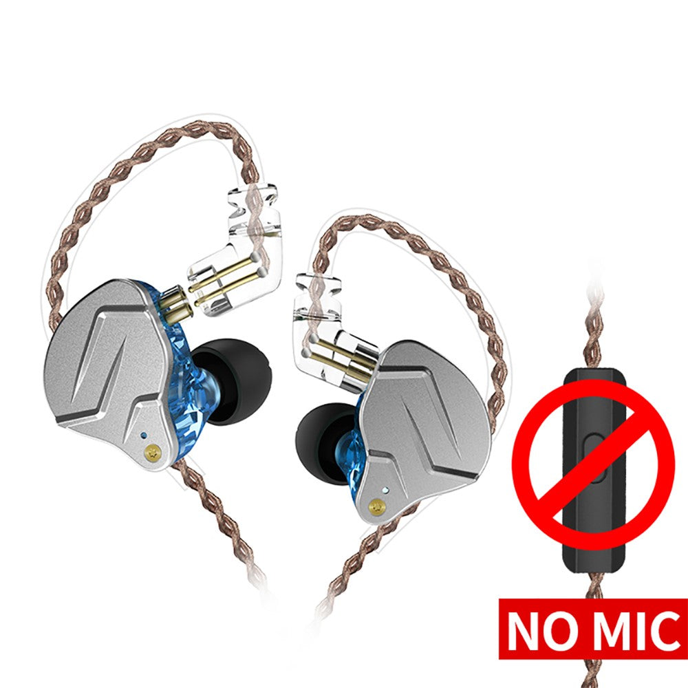 KZ-ZSN Pro In-ear Bass Metal Music Sporthörlurar utan mikrofon (standardversion)