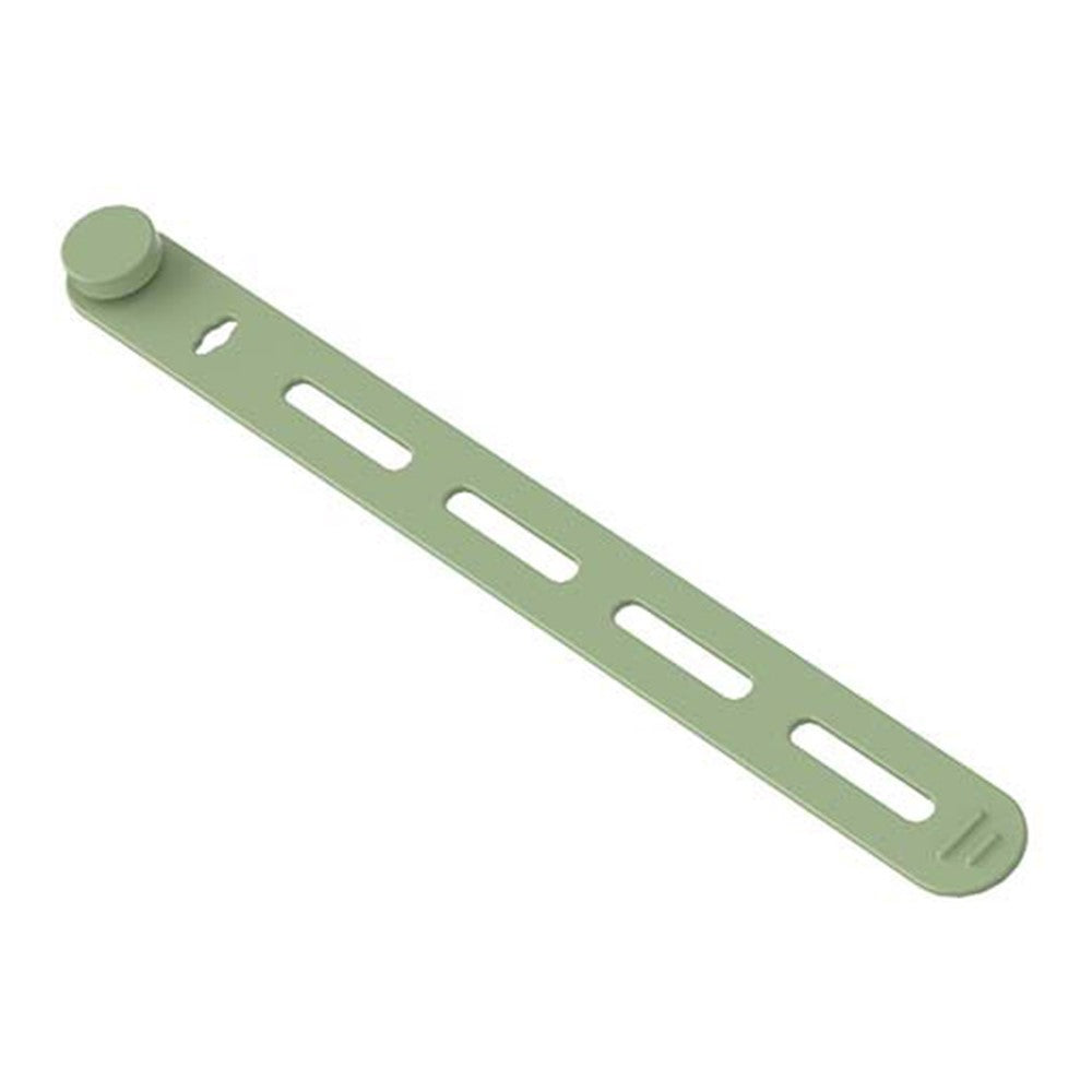 CS04S Multipurpose Elastic Silicone Cable Organizer Tie 130mm Cord Management Reusable Fastening Strap