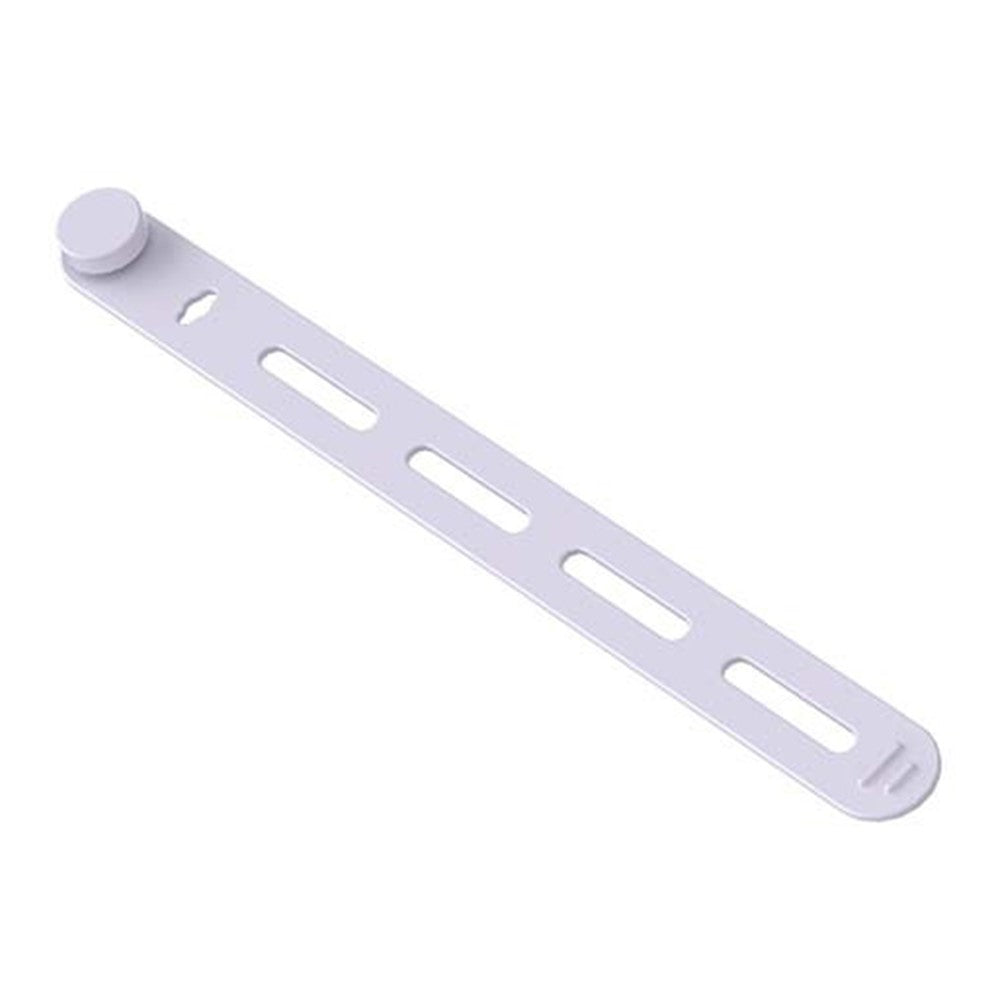CS04S Multipurpose Elastic Silicone Cable Organizer Tie 130mm Cord Management Reusable Fastening Strap