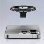 Magnetic Kickstand Metal Phone Grip Ring Holder with Finger Strap