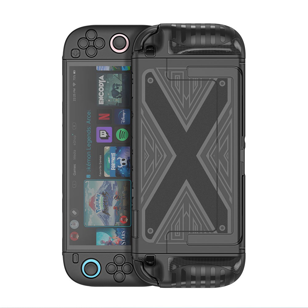 DUX DUCIS For Nintendo Switch 2 Grip Case Slim PC + TPU Case Protectors with X-Shaped Pattern