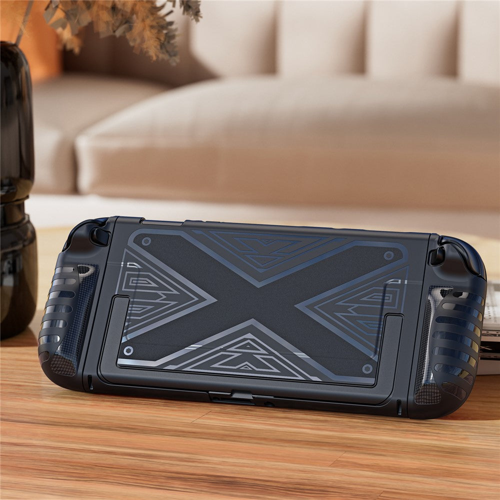 DUX DUCIS For Nintendo Switch 2 Grip Case Slim PC + TPU Case Protectors with X-Shaped Pattern