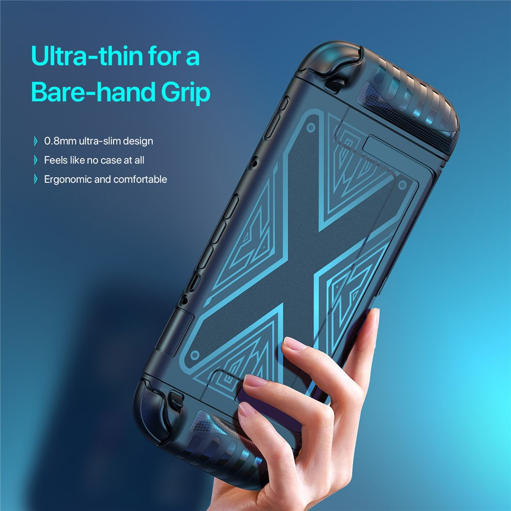 DUX DUCIS For Nintendo Switch 2 Grip Case Slim PC + TPU Case Protectors with X-Shaped Pattern