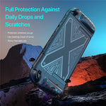 DUX DUCIS For Nintendo Switch 2 Grip Case Slim PC + TPU Case Protectors with X-Shaped Pattern