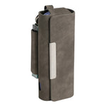 For IQOS Iluma / Iluma i Carrying Case Matte Vintage Leather E-Cigarette Cover with Hanging Hook