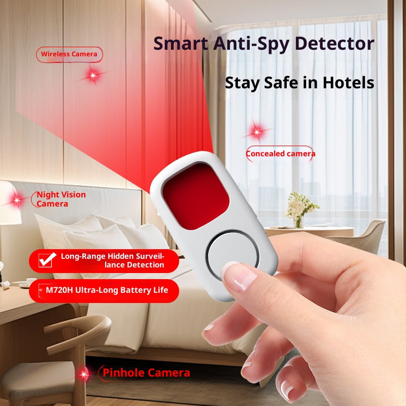 Portable Hidden Camera Detector Anti Spy Device One-Button Control Smart RF Signal Finder