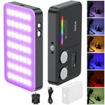 VRIG FD-98 LED Videolys 2500K-9000K Justerbar Dobbelt Farvetemperatur Bærbar Fill Lampe til Livestreaming / Fotografi