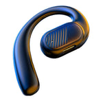 LX-09 Earhook Bluetooth-compatible Earbud for Outdoor Sports Single Ear Earbud with Noise Cancelling Mic