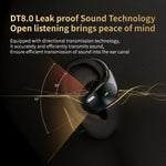 LX-80 Ear-hook Bluetooth-compatible Earbuds with Full Color Touch Screen Charging Case Noise Cancellation Sports Earbuds