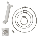 Outdoor Pole Mount 360 Degree Rotation Security Camera Bracket for Arlo / Ring / Wyze / Eufy Solar Panel
