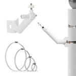 Outdoor Pole Mount 360 Degree Rotation Security Camera Bracket for Arlo / Ring / Wyze / Eufy Solar Panel