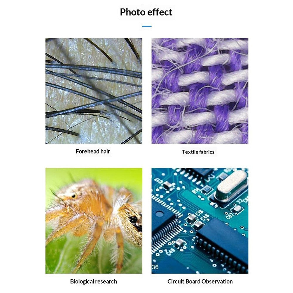 314 WiFi Digital Microscope 1000x Magnification Skin Beauty Detection Device LED Wireless Magnifier