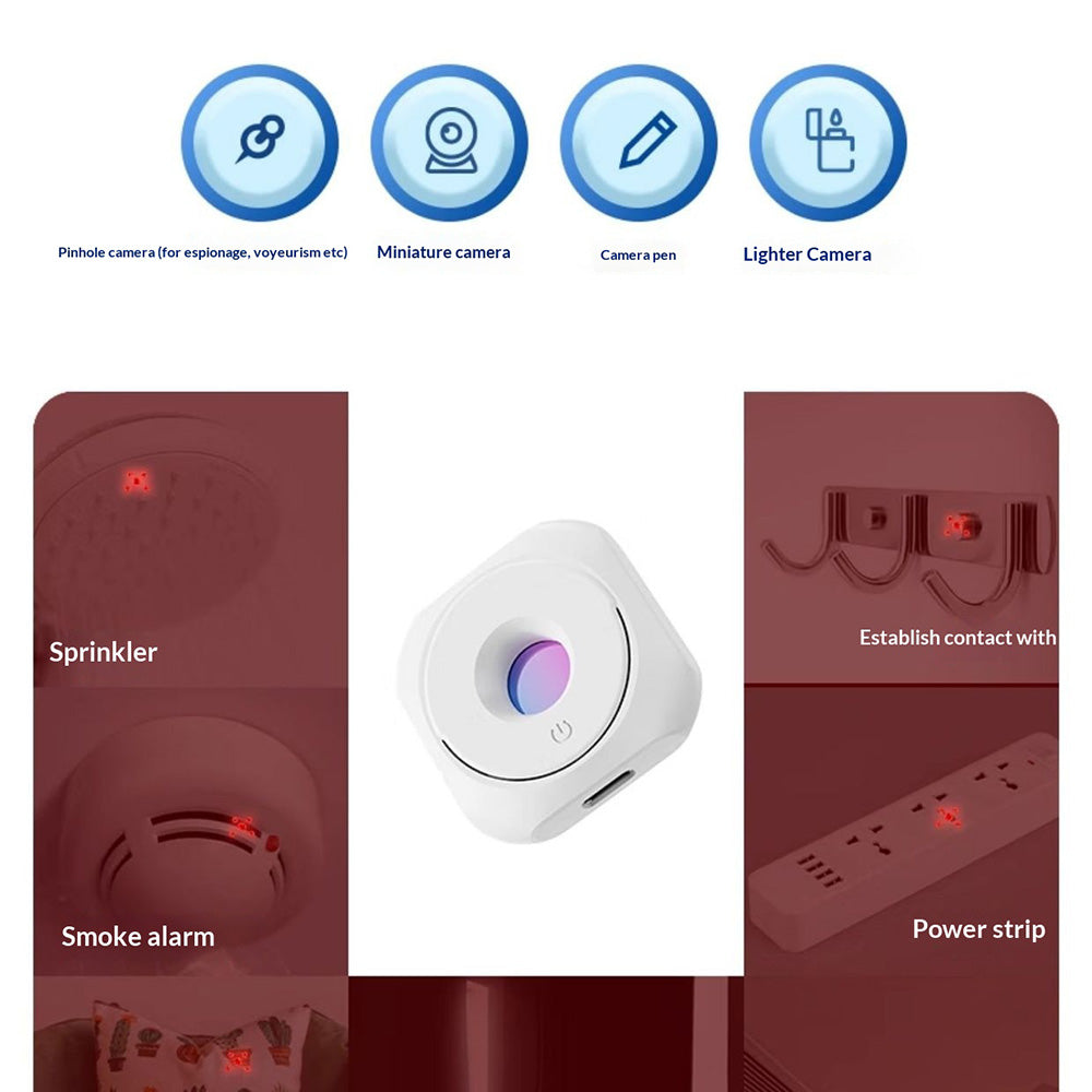 LXD-D5 Infrared Camera Detector Device Anti-Spy Hidden Camera Finder for Hotel Privacy Protection