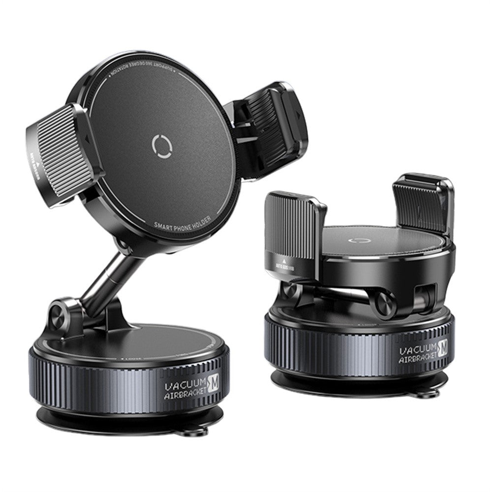 K55 Car Phone Holder 360 Degree Rotation Vacuum Suction Magnetic Mount for Dashboard Windshield