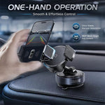 K55 Car Phone Holder 360 Degree Rotation Vacuum Suction Magnetic Mount for Dashboard Windshield