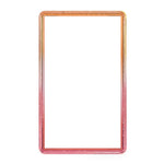GW18 for PSA Card Slab Protector Case TPU Frame + PC Back Panel 35PT Standard Size Shockproof Gradient Glitter Cover